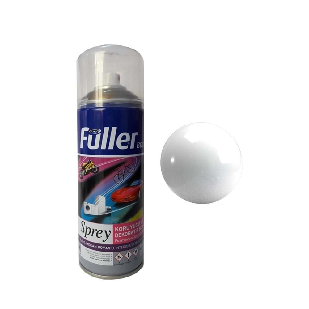 FULLER SPREY BOYA DÜZ RAL9010 400ml / 05280301004