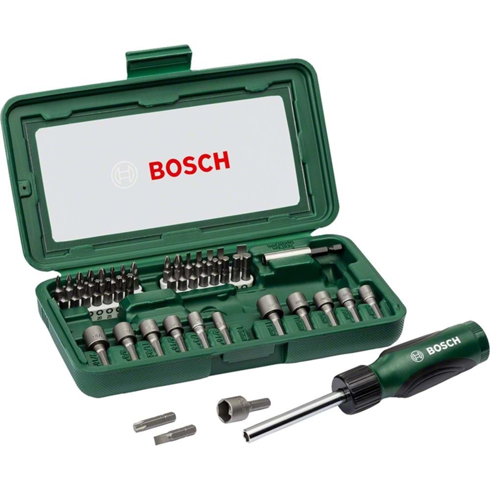 BOSCH TORNAVİDA SETİ - 46 PARÇA - 2607019504