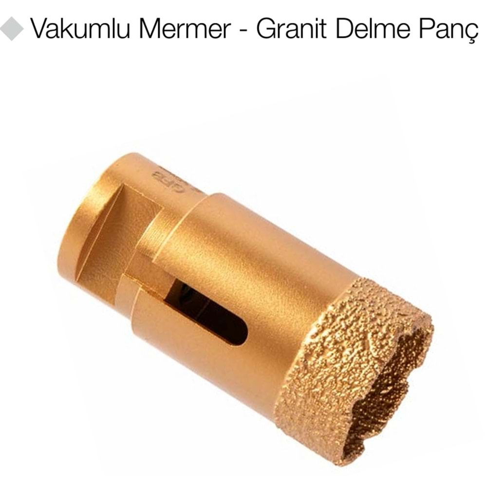 GFB4877 VAKUMLU MERMER - GRANİT DELME PANÇ - 28mm