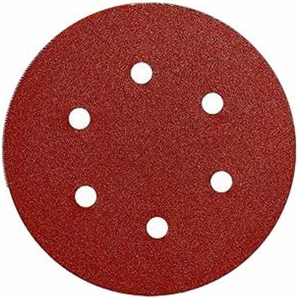 GFB6965 150mm CIRTLI ZIMPARA 150 Kum - 6 DELİKLİ ALÜMİNYUM OKSİT