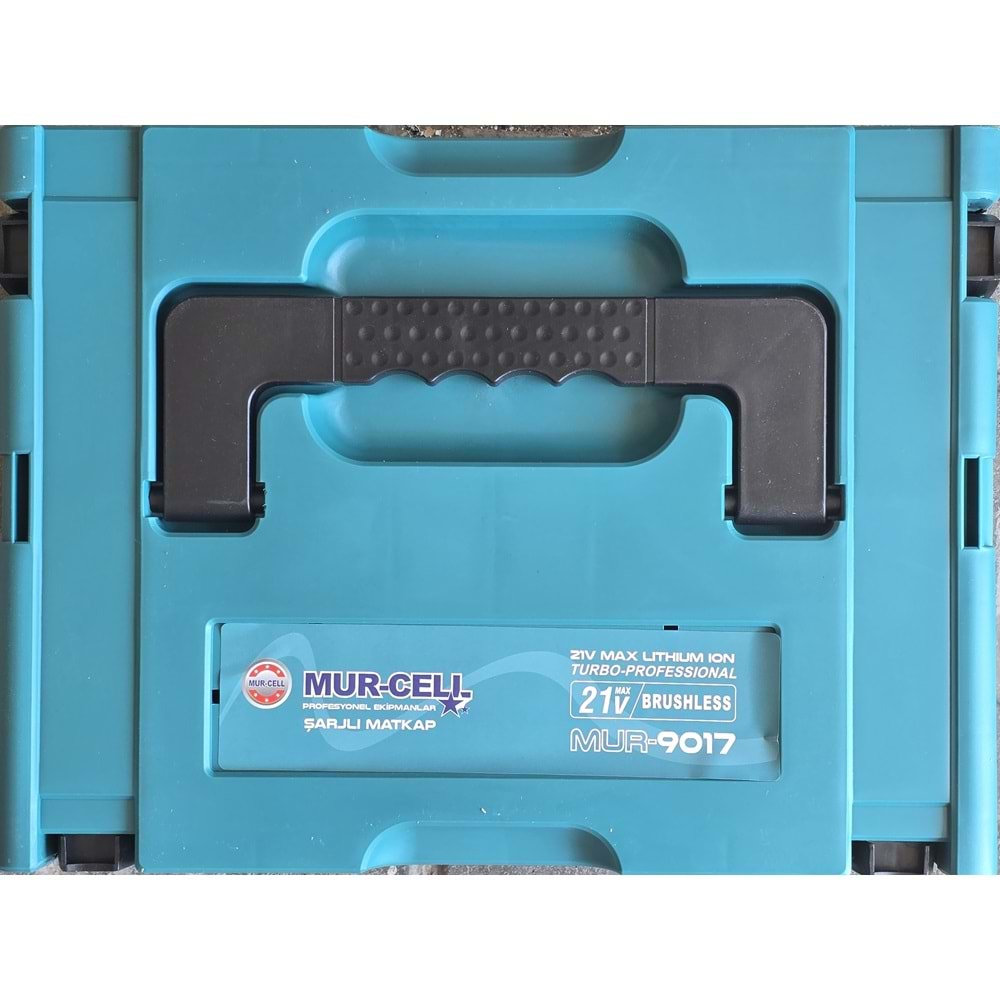 MUR-CELL 21V 3AH ŞARJLI DARBELİ KÖMÜRSÜZ MATKAP 10PİL / MUR9017