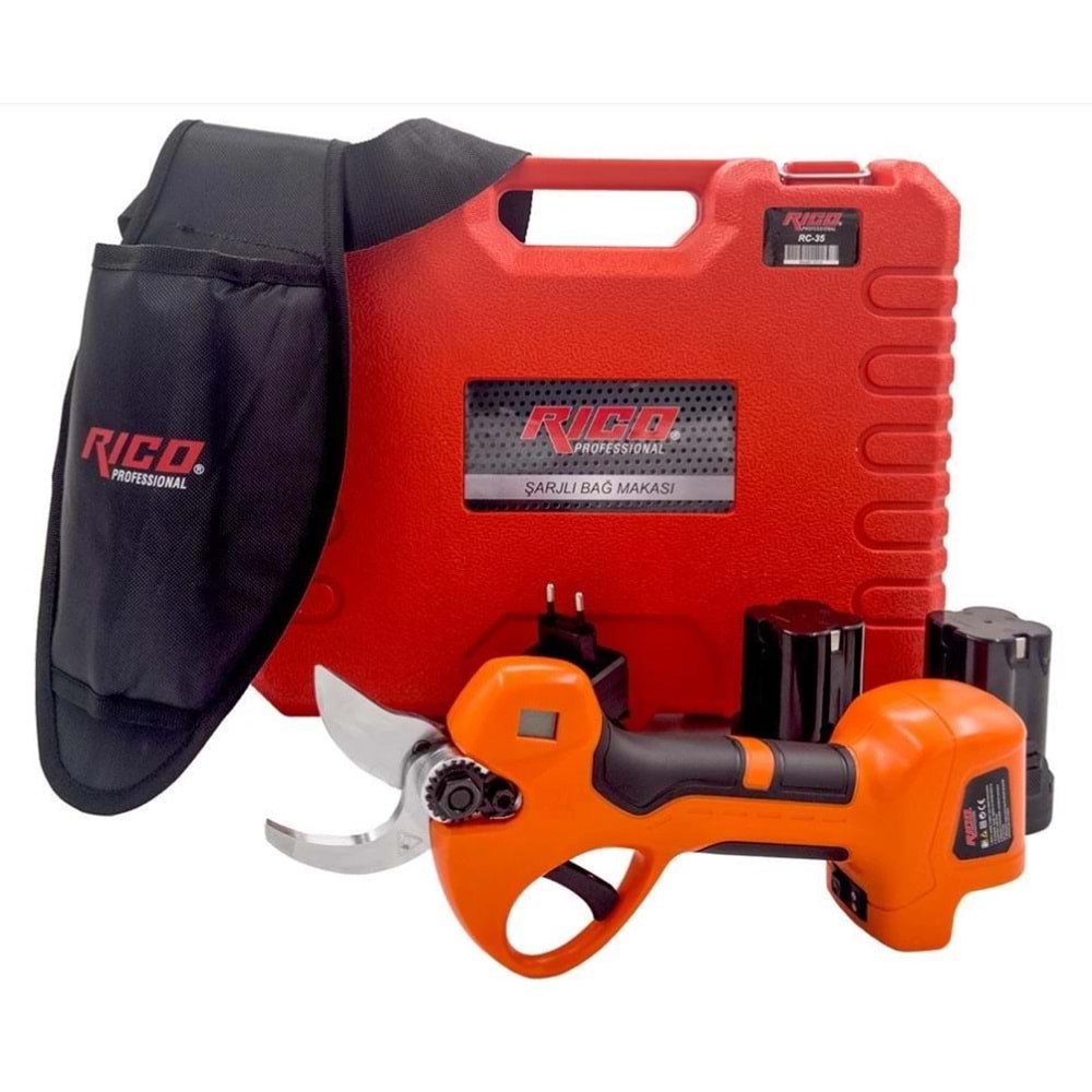 RİCO ŞARJLI BAĞ BUDAMA MAKASI RC-35K RC4615