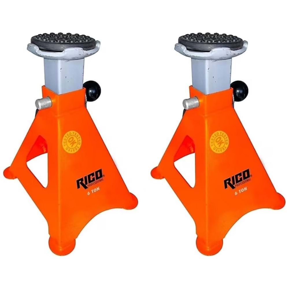 RİCO ARABA SEHPASI 3 TON EMNİYET PİMLİ RC6028