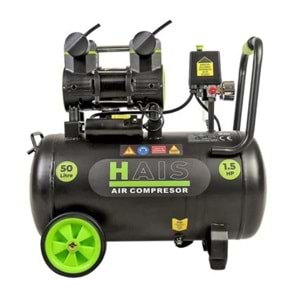 HAIS HAVA KOMPRESÖRÜ 50 Lt SESSİZ / 1,5 Hp - 4841076
