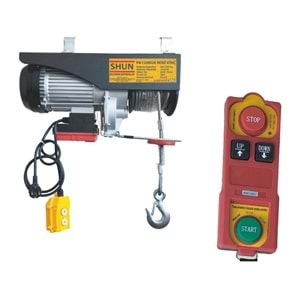 SHUN PA1200 600/1200 UZAKTAN KUMANDALI MİNİ VİNÇ / 7486051