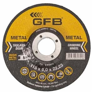GFB2360 METAL TAŞLAMA TAŞI 115*6*22,23mm