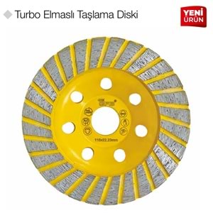 GFB2365 TURBO ELMASLI TAŞLAMA DİSKİ 115mm