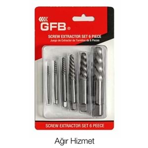 GFB3955 TERS KILAVUZ SETİ AĞIR HİZMET 5 PARÇA