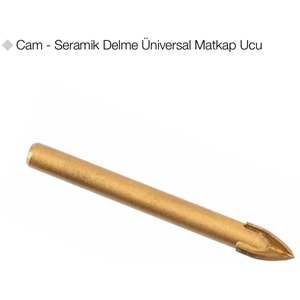 GFB4607 CAM-SERAMİK DELME MATKAP UCU 12mm