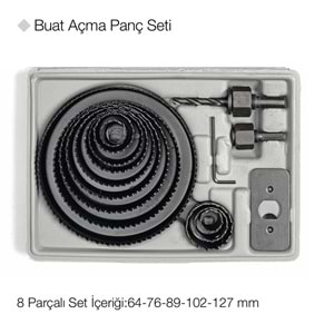 GFB4857 BUAT AÇMA PANÇ SETİ - 16 prç 19-127mm