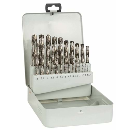 GFB1562 MATKAP UCU SETİ FULLY G.-BEYAZ - 1-10mm / 19 parça