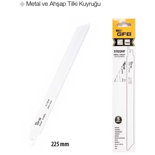 GFB2280 METAL VE AHŞAP TİLKİ KUYRUĞU S1122-HF - TEK fiyat