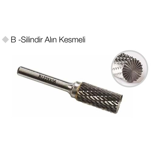 GFB3216 KALIPÇI FREZE - B-SİLİNDİR ALIN KESME / B08*20*06