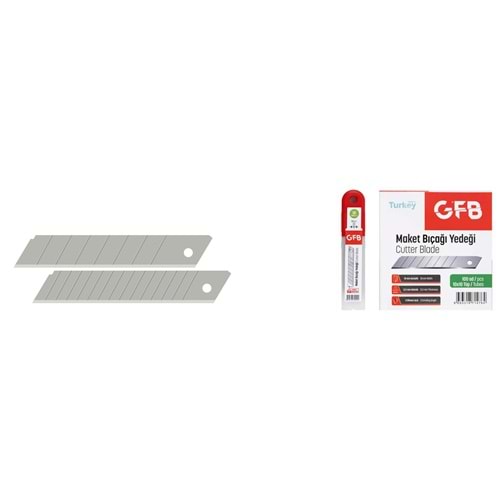 GFB4520 MAKET BIÇAĞI YEDEĞİ 18*0,5mm 7 kırım - 10LU KUTU