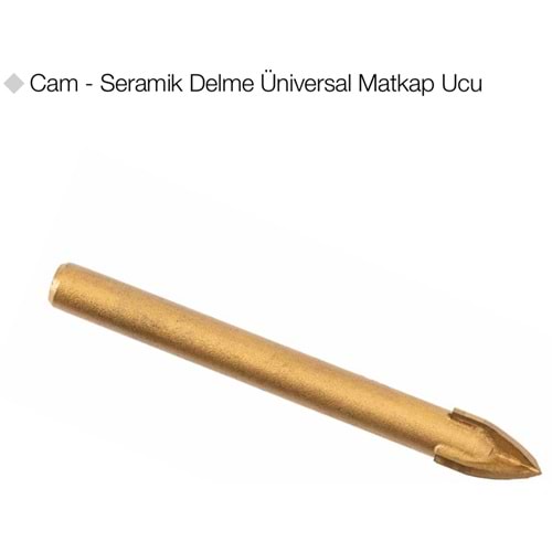 GFB4600 CAM-SERAMİK DELME MATKAP UCU 4mm
