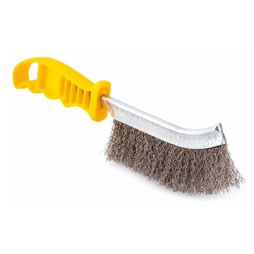 GFB5127 PLASTİK SAPLI TEL FIRÇA - paslanmaz