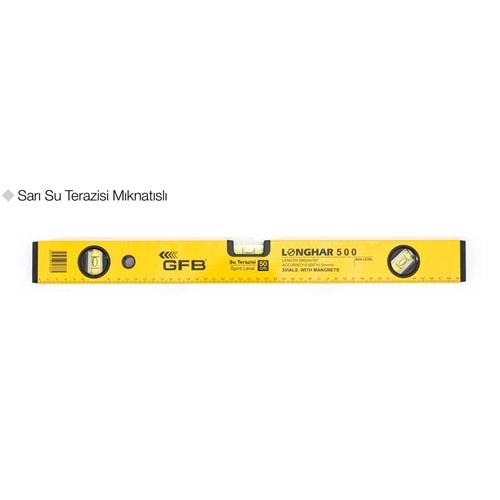 GFB5501 SARI SU TERAZİSİ MIKNATISLI 50cm
