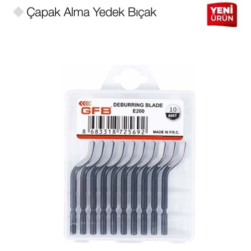 GFB6670 ÇAPAK ALMA RASPA YEDEK BIÇAK - E100