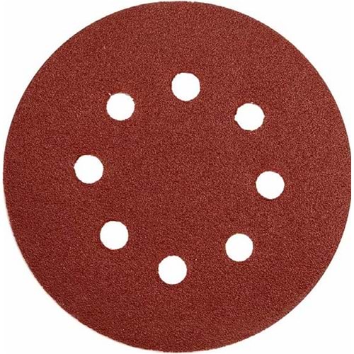 GFB6993 230mm CIRTLI ZIMPARA 100 Kum - 8 DELİKLİ ALÜMİNYUM OKSİT