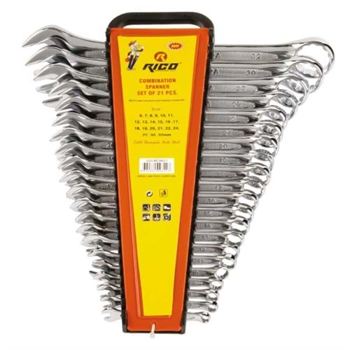 RİCO EKSTRA KOMBİNE ANAHTAR SETİ 21 PARÇA RC9621
