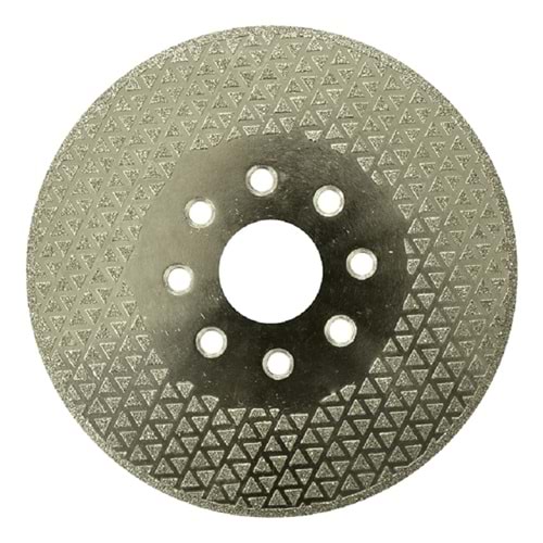 RTRMAX ELMAS TESTERE ELEKTROLİZE FLANŞLI REE115 115*22 ÇİFT YÜZ