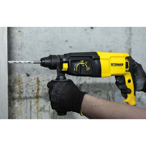 RTRMAX KIRICI-DELİCİ PNÖMATİK RTM226 800w 26mm SDS 3,0jul