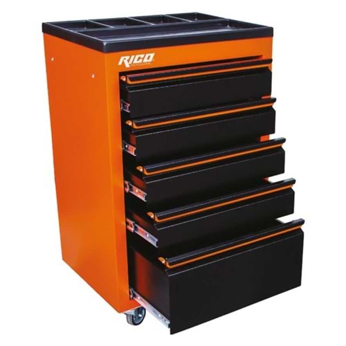 RİCO TAKIM ARABASI 5 ÇEKMECELİ TA0016 (DOLU) 184 PC.