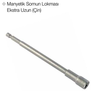 GFB2554 MANYETİK SOMUN LOKMASI -ÇİN- 08*150mm / EXTRA UZUN