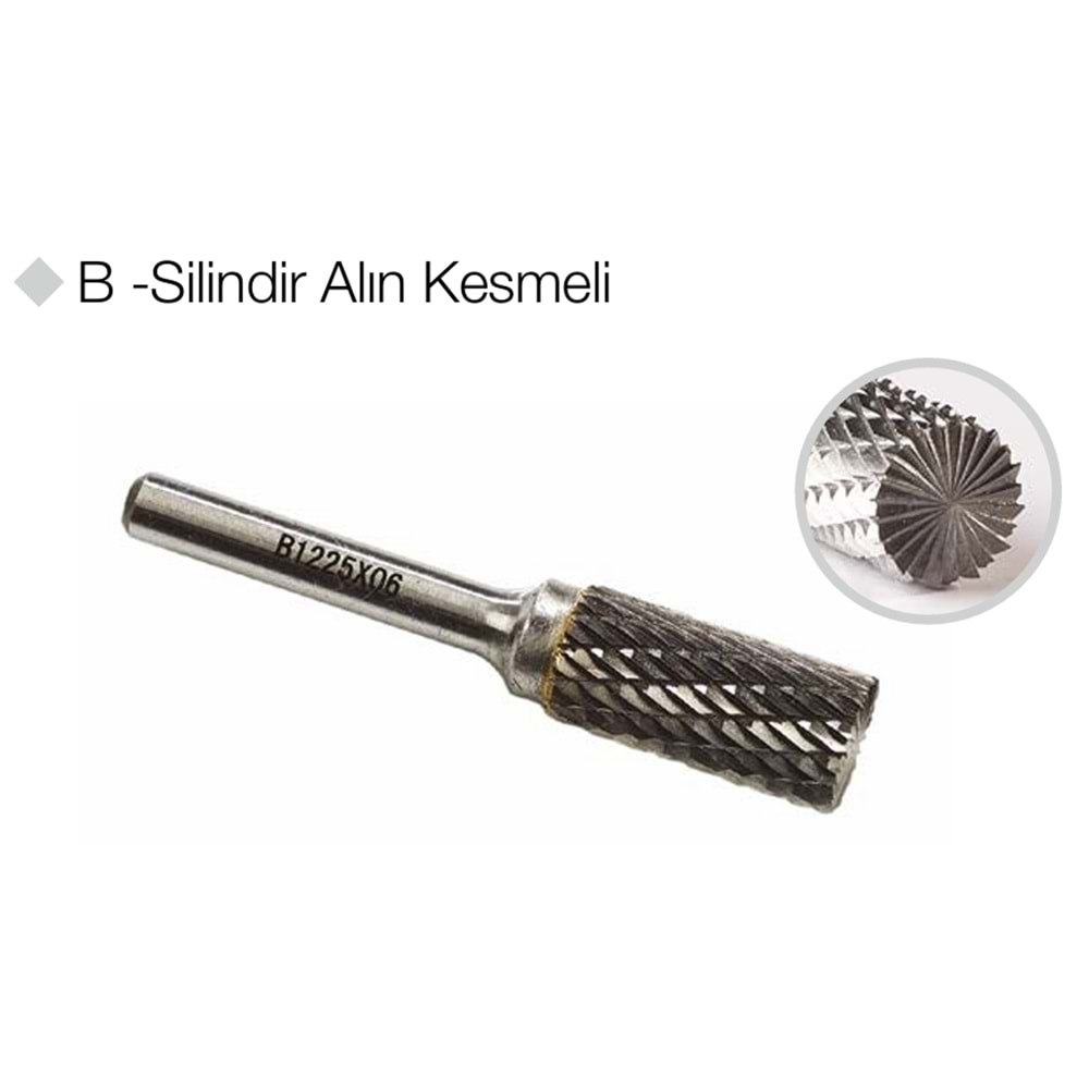 GFB3219 KALIPÇI FREZE - B-SİLİNDİR ALIN KESME / B16*25*06