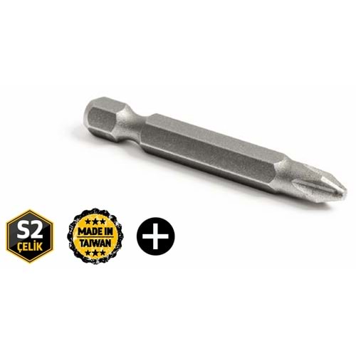 GFB5215 KARE YILDIZ BİTS UÇ PH3*50mm