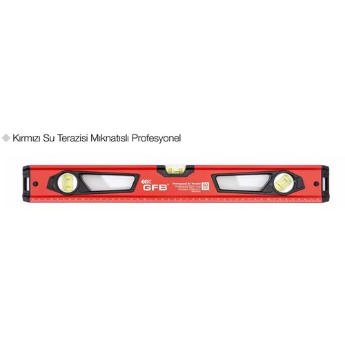 GFB5522 KIRMIZI SU TERAZİSİ MIKNATISLI PRO 60cm