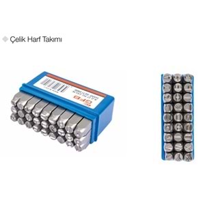 GFB6792 ÇELİK HARF TAKIMI 3,0mm