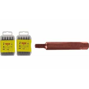 RİCO TORX BİTS UÇ T30 - 10/75MM KIRMIZI KK1160