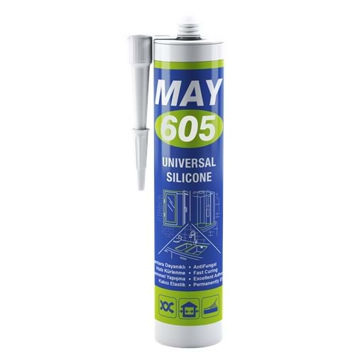 MAY605 SİLİKON 280gr / BEYAZ