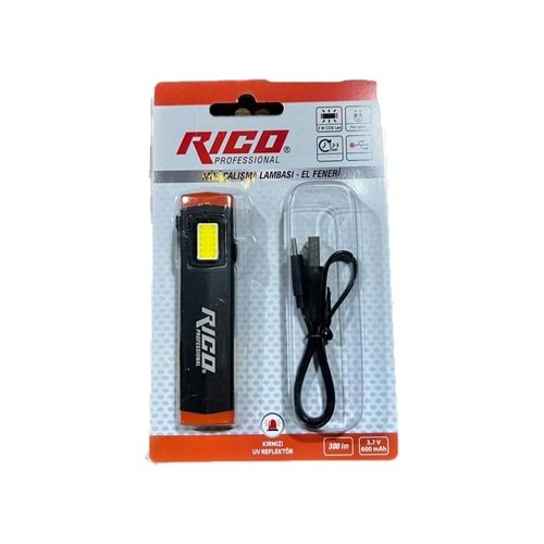 RİCO LEDLİ MİNİ ÇALIŞMA LAMBASI REFLEKTÖRLÜ RC0032