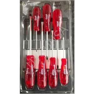 RİCO KRAFT TORNAVİDA SETİ DÜZ 7 prç RC1980