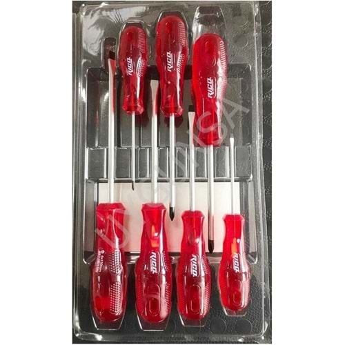 RİCO KRAFT TORNAVİDA SETİ DÜZ 7 prç RC1980