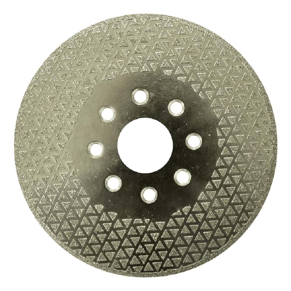 RTRMAX ELMAS TESTERE ELEKTROLİZE FLANŞLI REE115 115*22 ÇİFT YÜZ