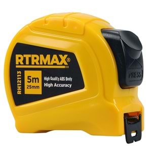 RTRMAX ŞERİT METRE STOPLU 5*19MM RH12112