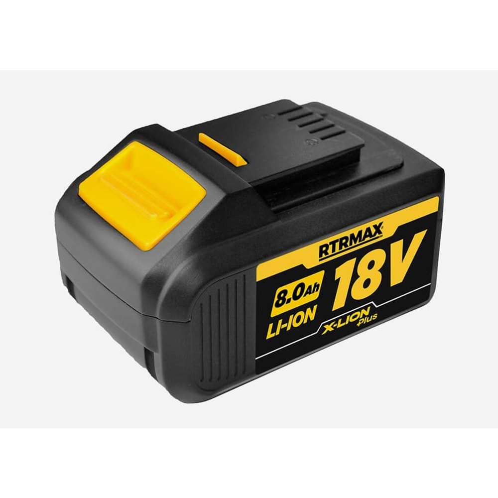 RTRMAX Li-on AKÜ PLUS 18V 8,0Ah RTX1808P